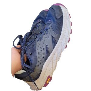 Hoka Navy Anacapa Breeze Athletic Running Shoes Women's Size 9